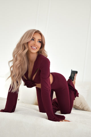 BURGUNDY ROSE DREAM SET