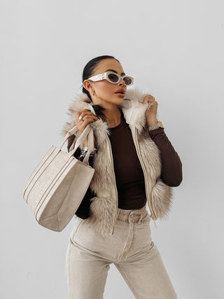 LANIKA women's jacket light beige