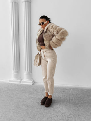 LANIKA women's jacket light beige