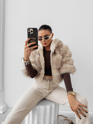 LANIKA women's jacket light beige