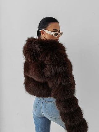 LANIKA women's jacket chocolate