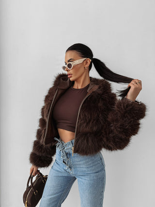 LANIKA women's jacket chocolate