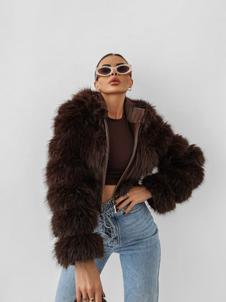 LANIKA women's jacket chocolate