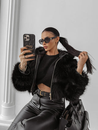 LANIKA women's jacket black