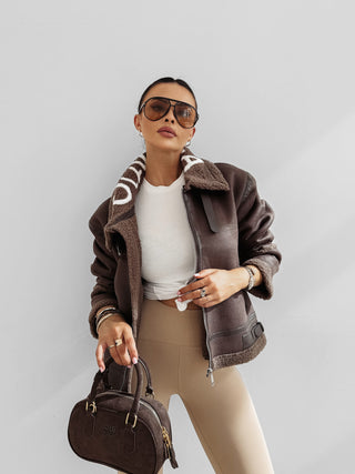 LENNOX women's jacket chocolate