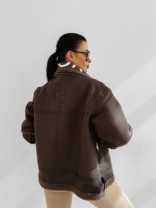LENNOX women's jacket chocolate