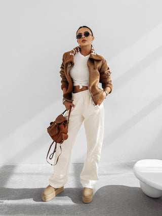 LENNOX women's jacket caramel